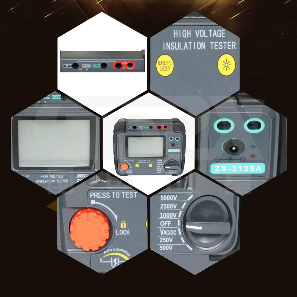ZX-3125B絕緣電阻測試儀細節圖