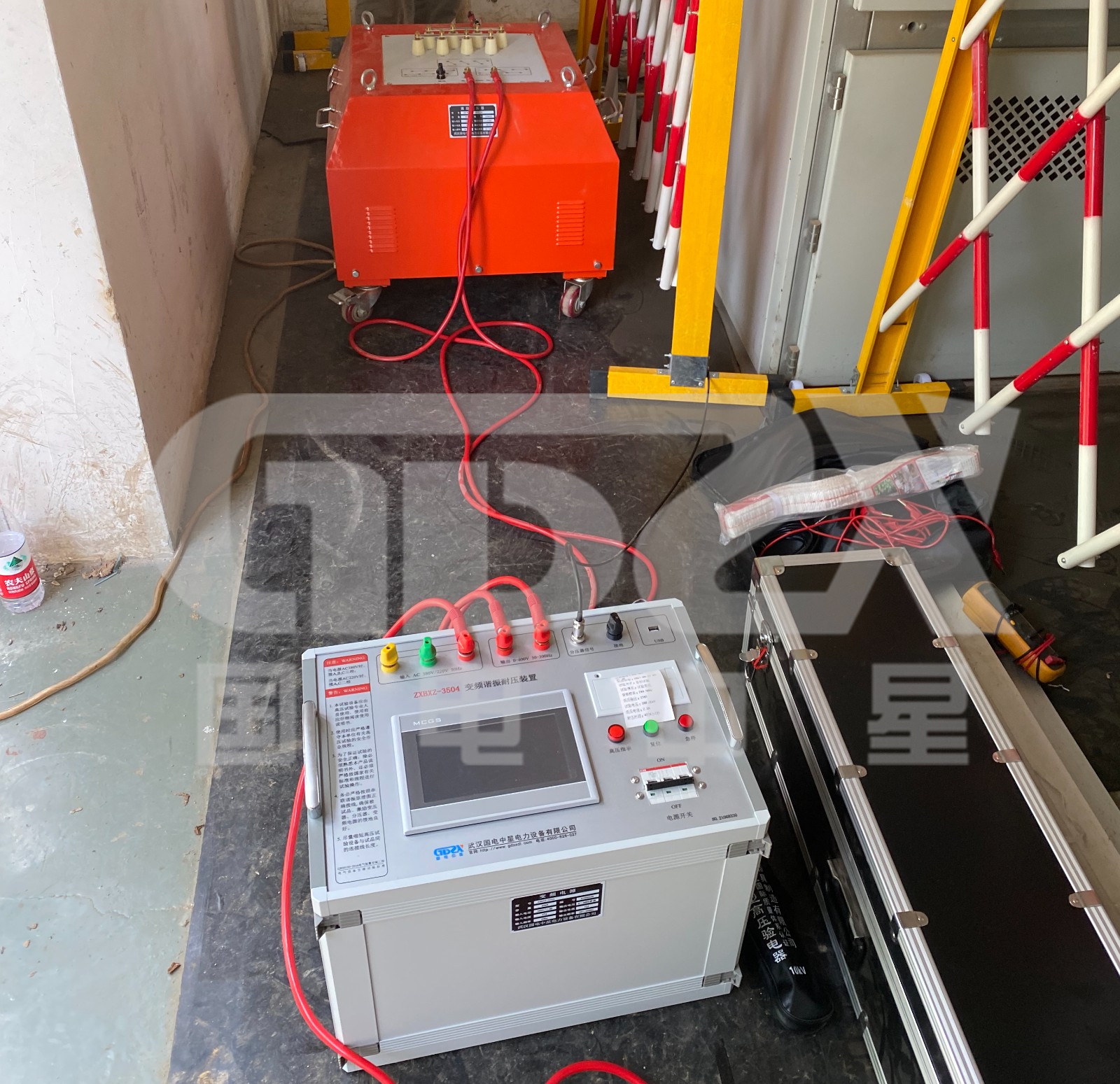 一切準備就緒，開始試驗